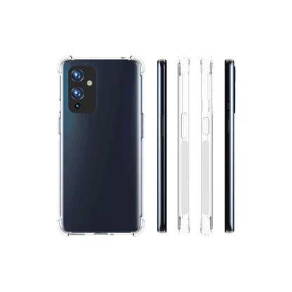 One Plus 9 Kılıf Zore Nitro Anti Shock Silikon Renksiz