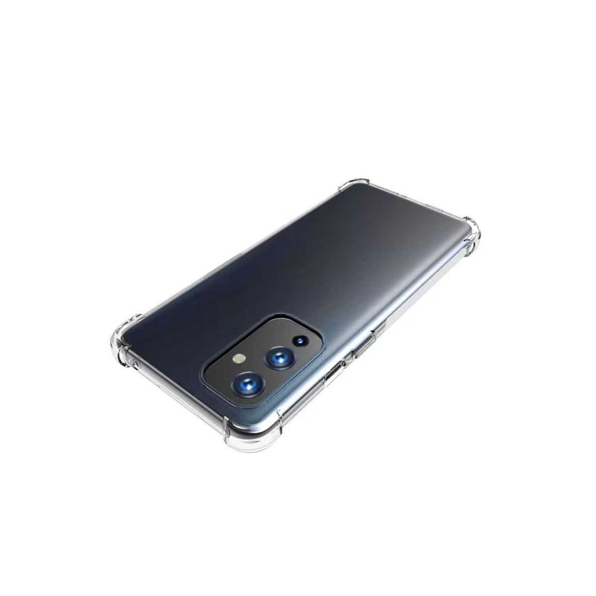 One Plus 9 Kılıf Zore Nitro Anti Shock Silikon Renksiz