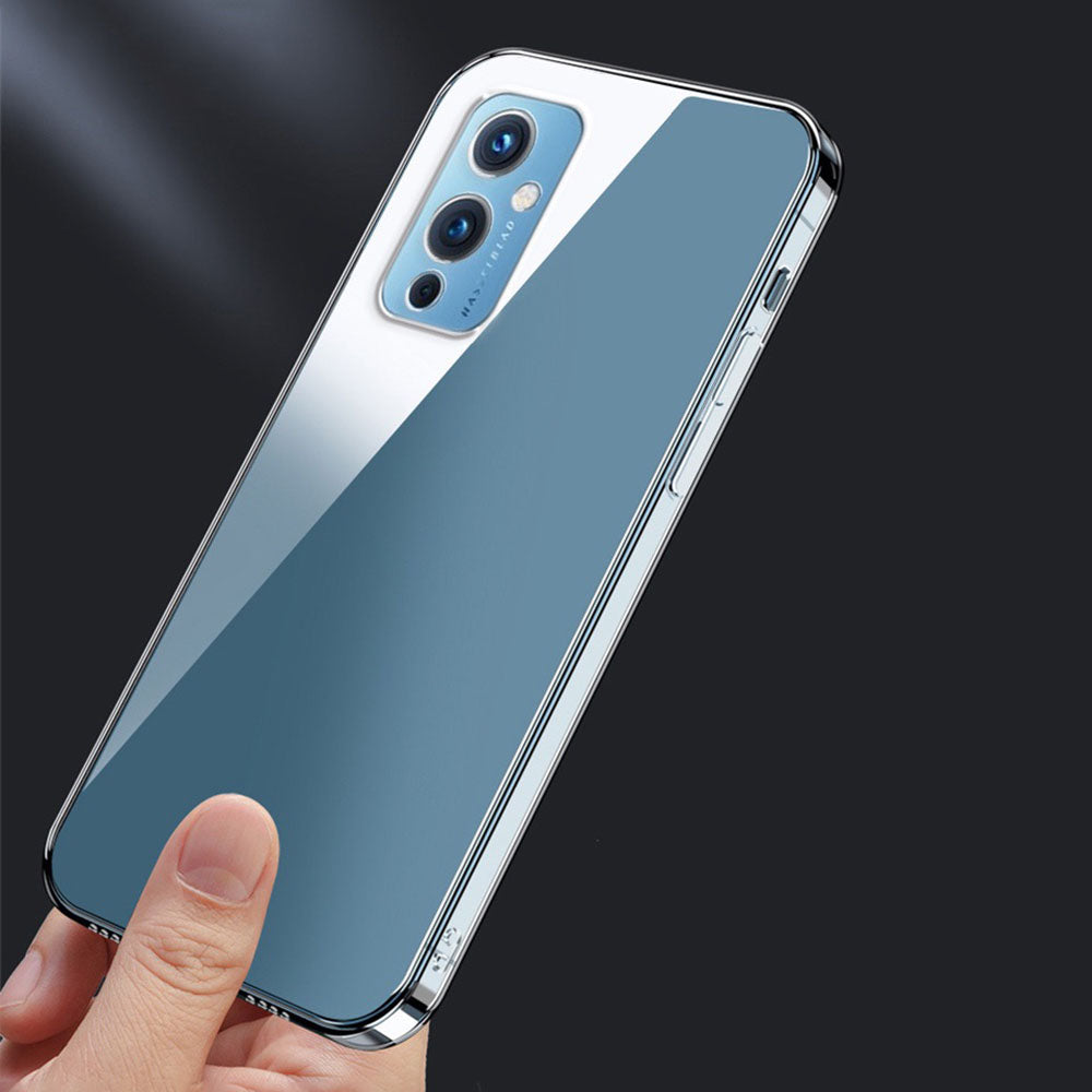 One Plus 9 Kılıf Zore Süper Silikon Kapak Renksiz