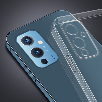 One Plus 9 Kılıf Zore Süper Silikon Kapak Renksiz