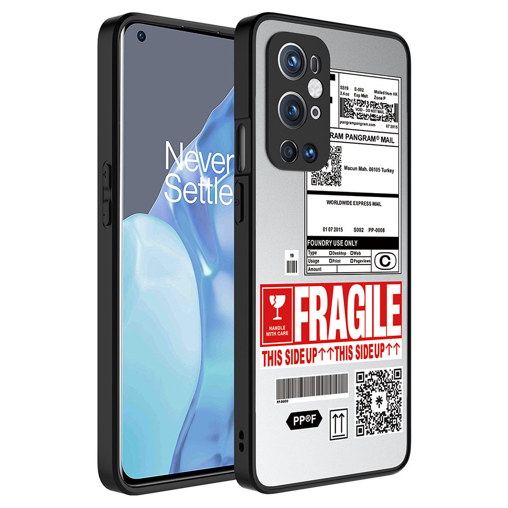 One Plus 9 Pro Kılıf Aynalı Desenli Kamera Korumalı Parlak Zore Mirror Kapak Fragile