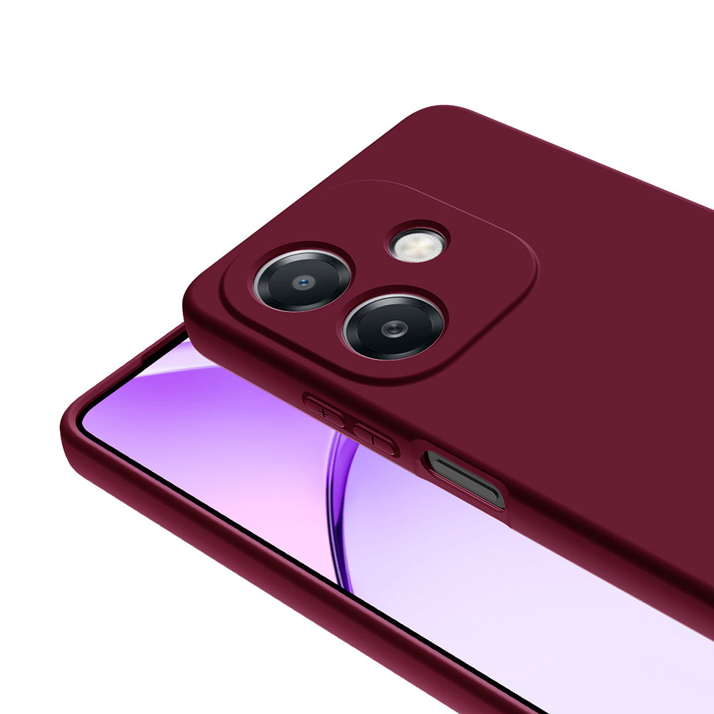 Oppo A3 4G Kılıf Zore Mara Lansman Kapak Lila