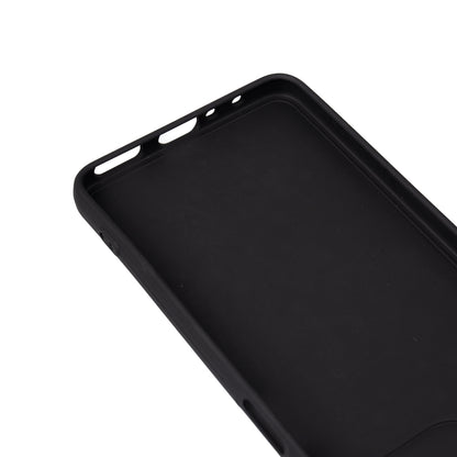 Oppo A5 Pro Kılıf Zore Biye Silikon Siyah