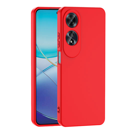 Oppo A60 Kılıf Zore Mara Lansman Kapak Kırmızı