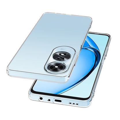 Oppo A60 Kılıf Zore Süper Silikon Kapak Şeffaf