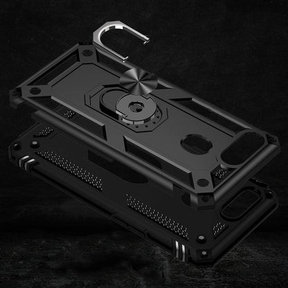 Oppo AX7 Kılıf Zore Vega Kapak Siyah