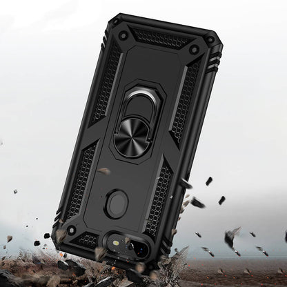 Oppo AX7 Kılıf Zore Vega Kapak Mavi