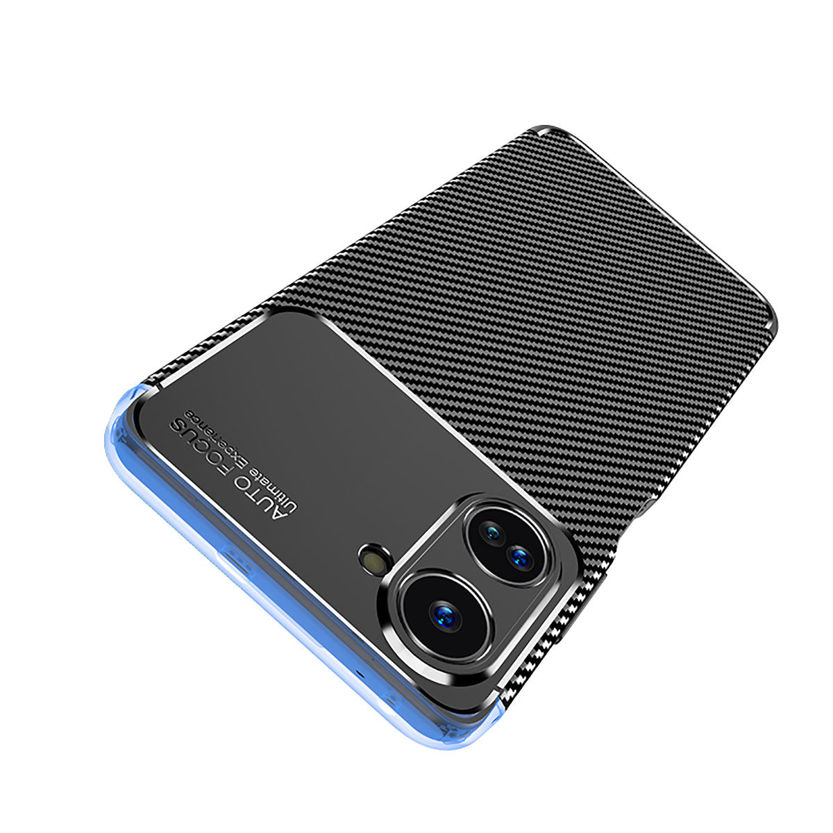 Realme 10 4G Kılıf Zore Negro Silikon Kapak Siyah