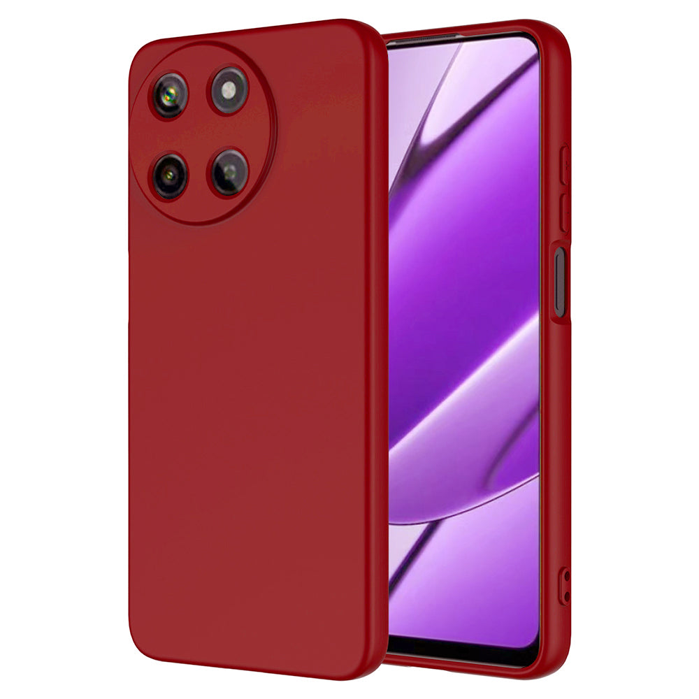 Realme 11 4G Kılıf Zore Mara Lansman Kapak Kırmızı