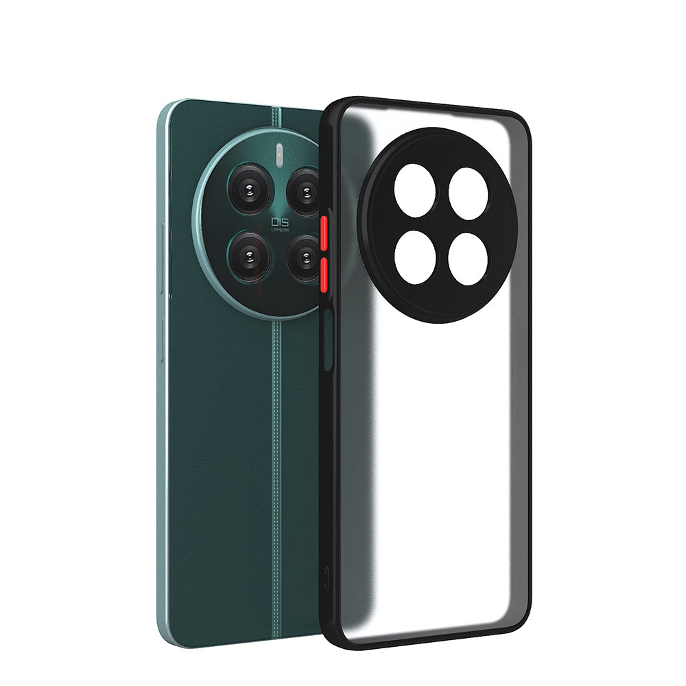 Realme 12 Plus Kılıf Zore Hux Kapak Siyah