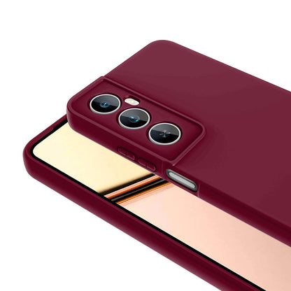 Realme C65 4G Kılıf Zore Mara Lansman Kapak Lila