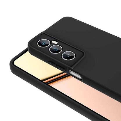 Realme C65 4G Kılıf Zore Mara Lansman Kapak Lacivert