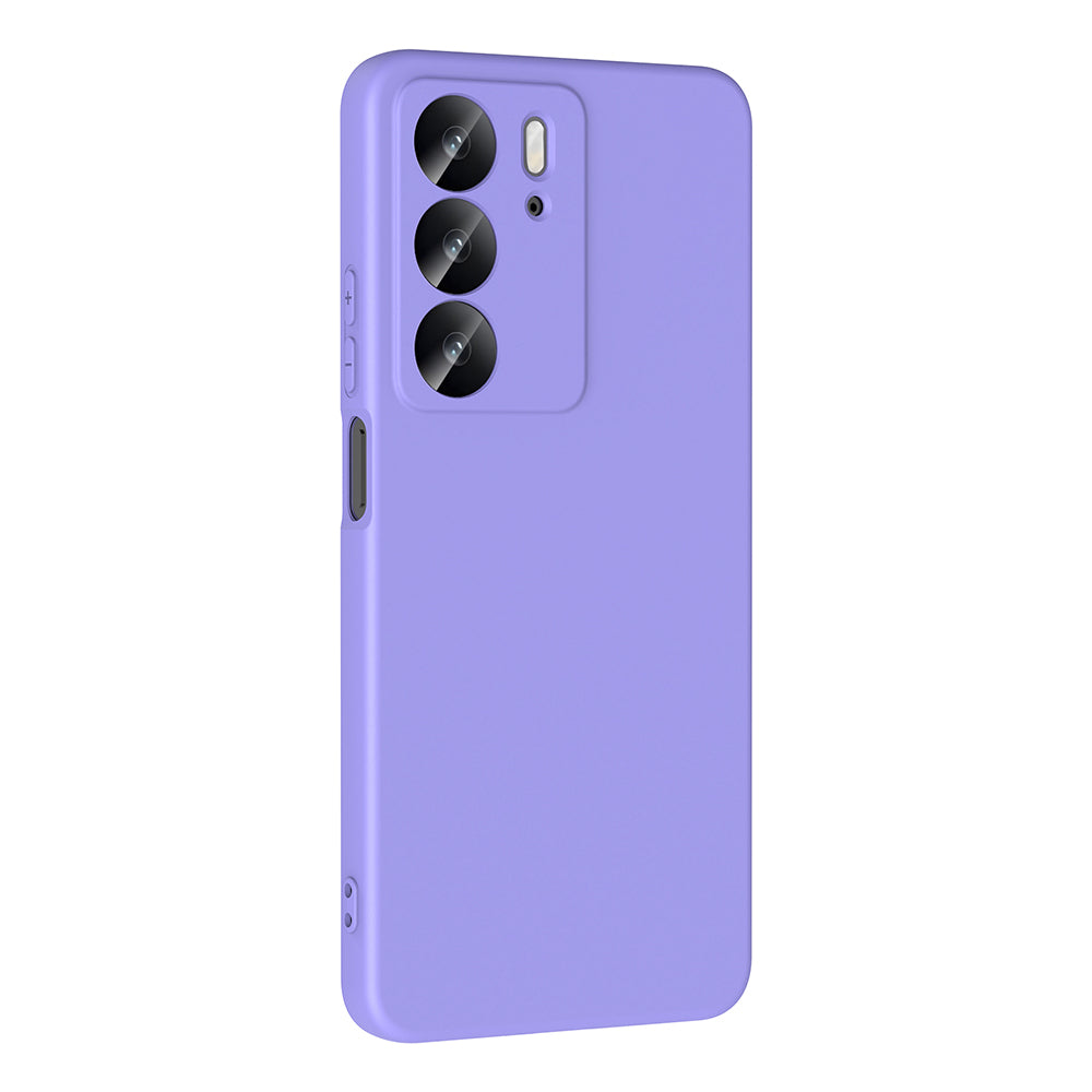 Realme C75 Kılıf Zore Mara Lansman Kapak Koyu Mor