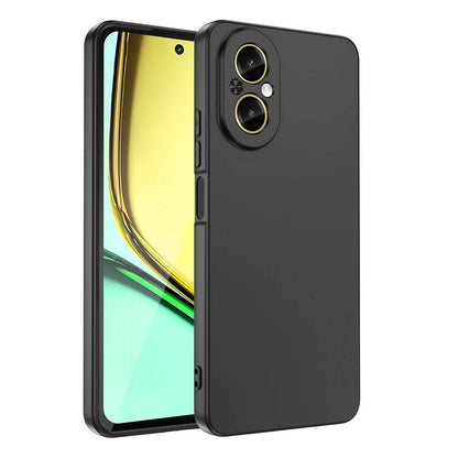 Realme 12 Lite Kılıf Zore Mara Lansman Kapak Koyu Mor