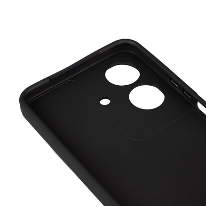 Realme Note 60 Kılıf Zore Biye Silikon Siyah
