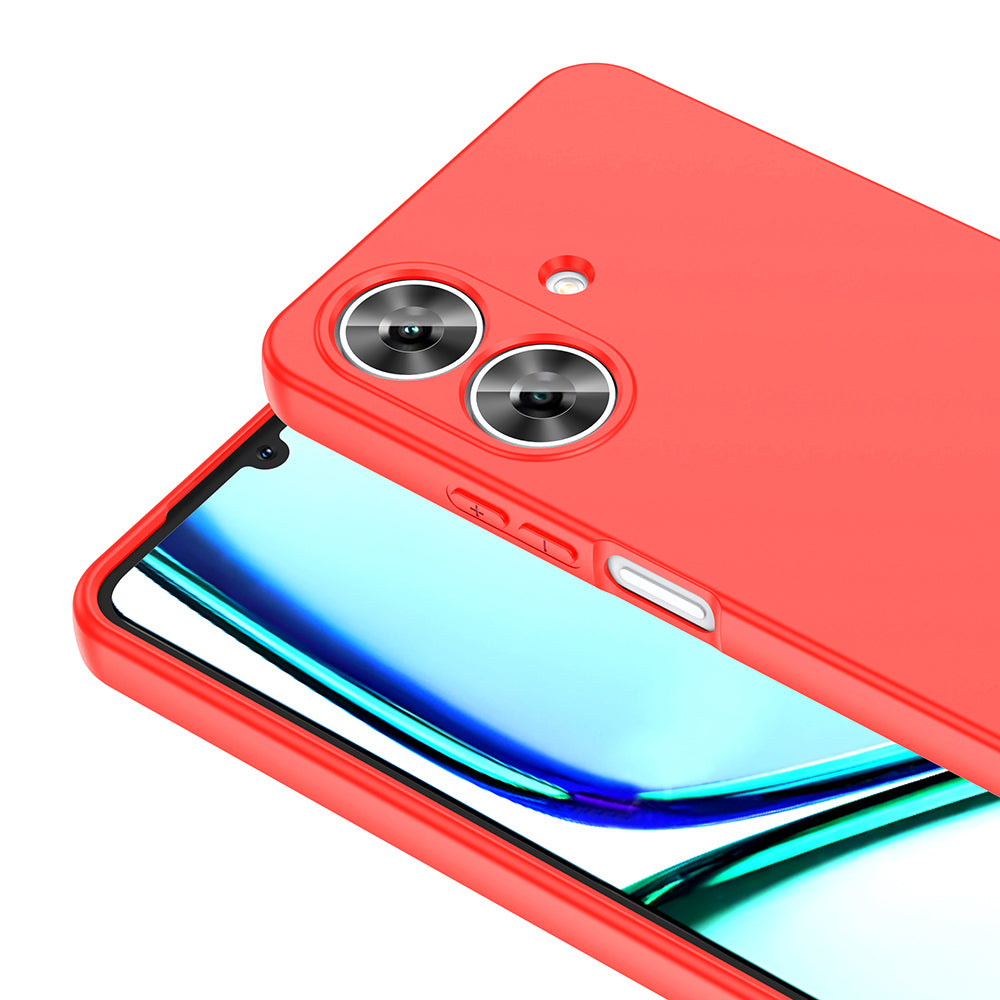 Realme Note 60 Kılıf Zore Mara Lansman Kapak Koyu Mor