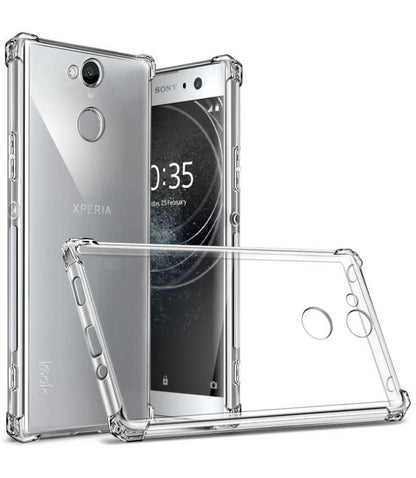 Sony Xperi XA2 Kılıf Zore Nitro Anti Shock Silikon Renksiz