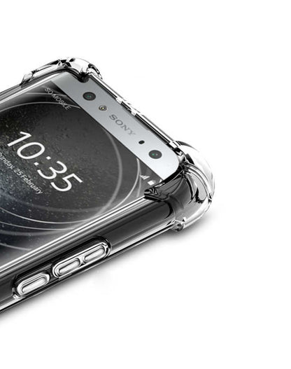 Sony Xperi XA2 Kılıf Zore Nitro Anti Shock Silikon Renksiz