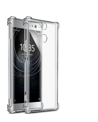 Sony Xperia XA2 Ultra Kılıf Zore Nitro Anti Shock Silikon Renksiz