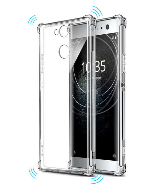 Sony Xperia XA2 Ultra Kılıf Zore Nitro Anti Shock Silikon Renksiz