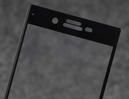 Sony Xperia XZ Zore Ekranı Tam Kaplayan Düz Cam Koruyucu Beyaz