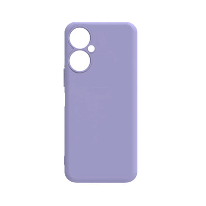 Tecno Camon 19 Pro Kılıf Zore Biye Silikon Lila