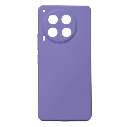 Tecno Camon 30 Kılıf Zore Biye Silikon Mor