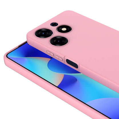 Tecno Spark 10 Pro Kılıf Zore Mara Lansman Kapak Lila