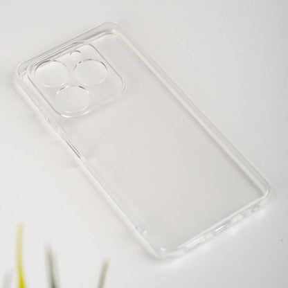 Tecno Spark 20C Kılıf Zore 2mm Anti Shock Silikon Renksiz
