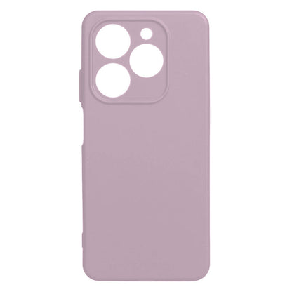 Tecno Spark 20C Kılıf Zore Biye Silikon Pembe Açık