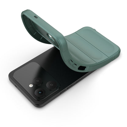 Tecno Spark 40 Kılıf Esnek TPU Oyuklu Arka Yüzey Tasarımlı Zore Etnik Silikon Kapak Siyah