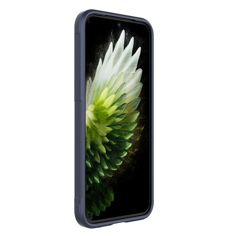 Tecno Spark 40 Pro Kılıf Esnek TPU Oyuklu Arka Yüzey Tasarımlı Zore Etnik Silikon Kapak Koyu Yeşil