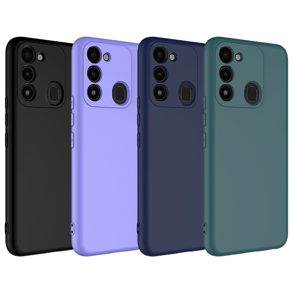 Tecno Spark 8C Kılıf Zore Mara Lansman Kapak Siyah