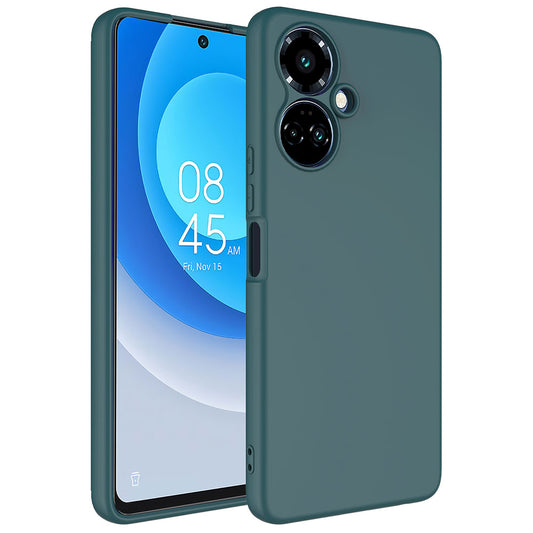 Tecno Spark 9 Pro Kılıf Zore Mara Lansman Kapak Koyu Yeşil