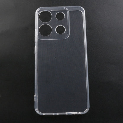 Tecno Spark Go 2023 Kılıf Zore Süper Silikon Kapak Renksiz