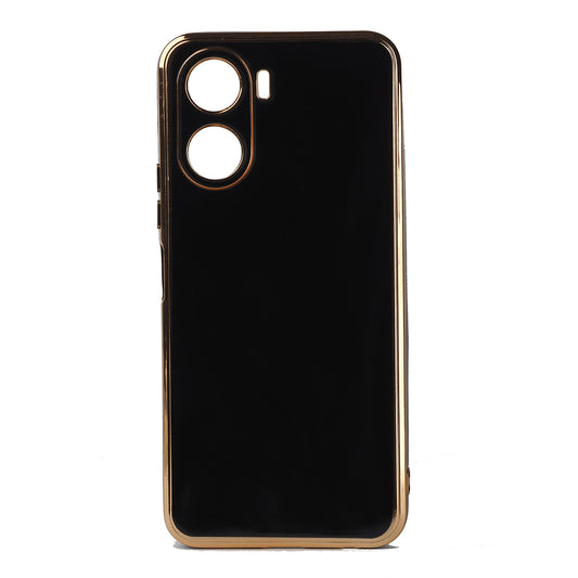 Vivo Y16 Kılıf Zore Bark Kapak Siyah