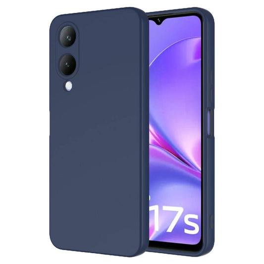 Vivo Y17S Kılıf Zore Mara Lansman Kapak Lacivert