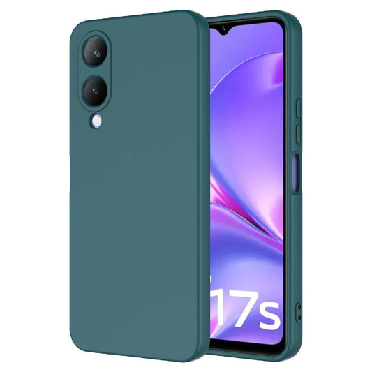 Vivo Y17S Kılıf Zore Mara Lansman Kapak Koyu Yeşil