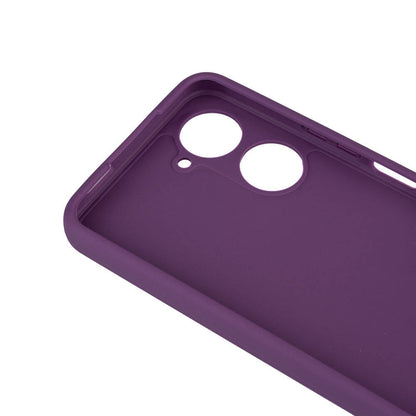 Vivo Y18 Kılıf Zore Biye Silikon Siyah