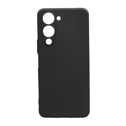 Vivo Y19 Kılıf Zore Biye Silikon Siyah