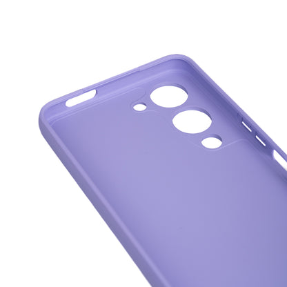 Vivo Y19 Kılıf Zore Biye Silikon Lila