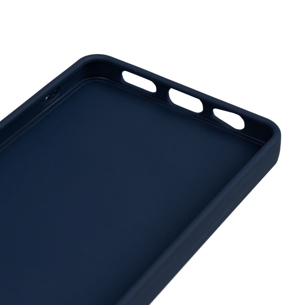 Vivo Y19S Kılıf Zore Biye Silikon Lacivert