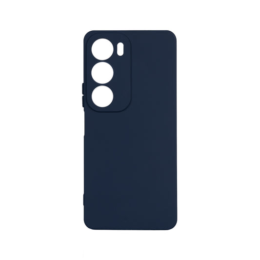 Vivo Y19S Kılıf Zore Biye Silikon Lacivert