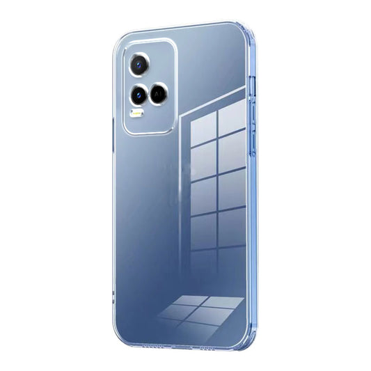 Vivo Y33S Kılıf Zore Süper Silikon Kapak Renksiz