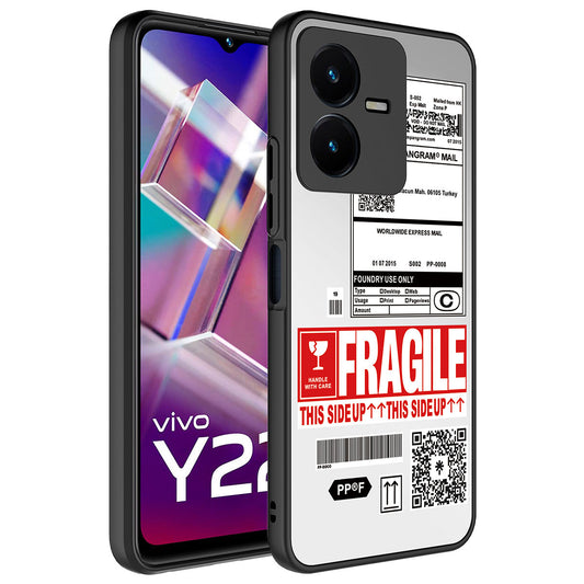 Vivo Y35 Kılıf Aynalı Desenli Kamera Korumalı Parlak Zore Mirror Kapak Fragile