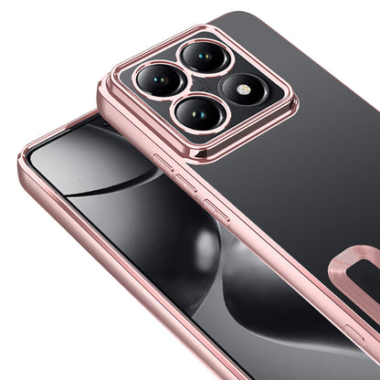 Xiaomi 14T Pro Kılıf Kamera Korumalı Logo Gösteren Zore Omega Kapak Sierra Mavi