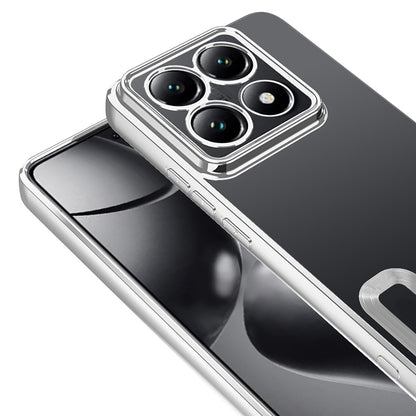 Xiaomi 14T Pro Kılıf Kamera Korumalı Logo Gösteren Zore Omega Kapak Sierra Mavi