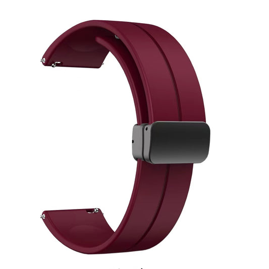 Xiaomi Amazfit Pace KRD-84 22mm Silikon Kordon Mürdüm