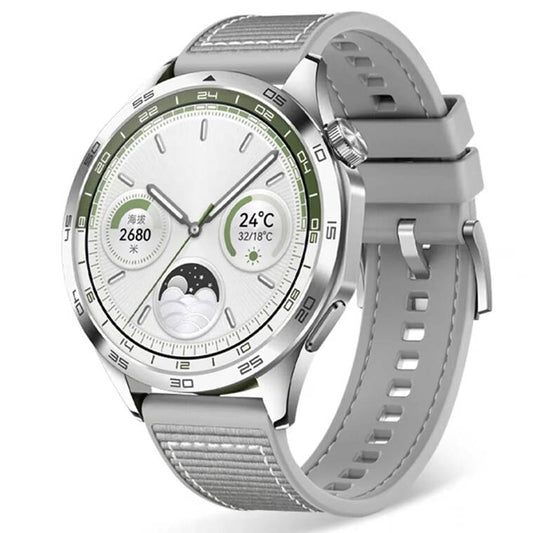 Xiaomi Amazfit Pace Zore KRD-102 22mm Silikon Kordon Gri