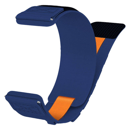 Xiaomi Amazfit Pace Zore KRD-112 22mm Orbital Örgülü Halat Tasarımlı Naylon Kumaş Hasır Kordon Yeşil